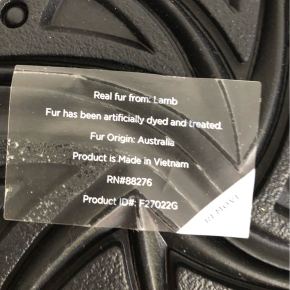 NEW UGG Women Sz 7 Sunburst Mini Genuine Shearling Bootie Grey - Picture 8 of 9